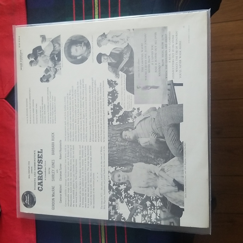 Carousel Soundtrack Record - Picture 2 of 2